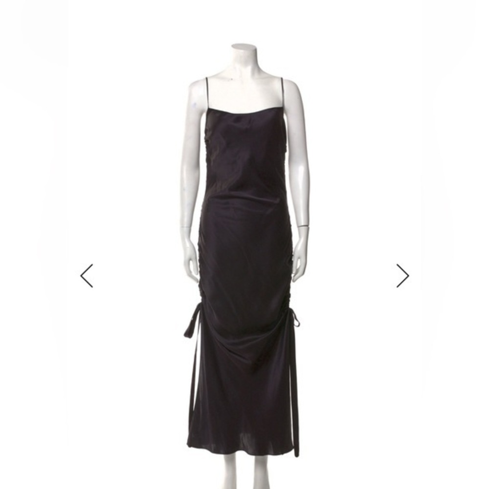 Zimmerman ruched midi dress